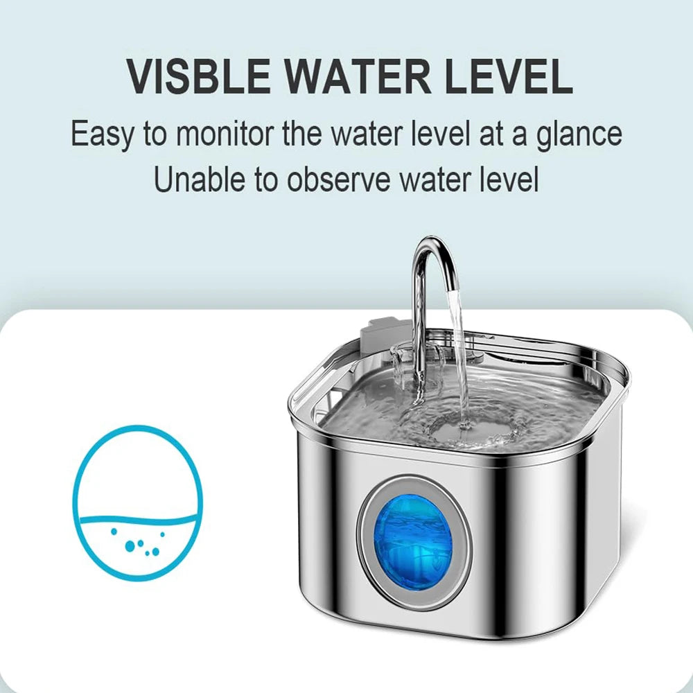 ZYFeeder 2.2L Automatic Cat Water Fountain