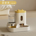 2-in-1 Automatic Pet Feeder & Water Dispenser